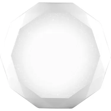 Светильник светодиодный ДБО-36w матовый с эффектом Звездного неба регулировкой цветовой температуры 3000-6500К светового потока max 2900Лм и режима освещенности с пультом управления и таймером выключения