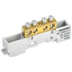 TEKFOR Шина L фаза неизолированная на универсальном держателе 8х12-4-Ср IEK