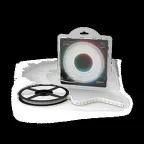 Лента светодиодная LED 5050/30-SMD 7.2 Вт/м 330 лм/м RGB DC 12В IP66 10мм (блистер 5м) Black Gauss