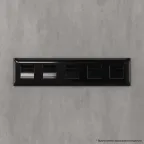 Avanti Рамка ARTLEBEDEV ''Черный квадрат'' 10 модульная