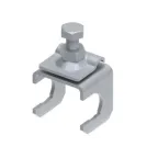 Соединитель арматурный для соединения полосы до 40 мм/арматуры 5-22 мм. Материал - горячеоцинкованная сталь.