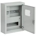 Корпус металлический навесной SIMPLE ЩУРН-1/9 (360x280x110) IP31 УХЛЗ серый