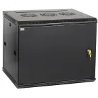 Шкаф настенный 19' LINEA W 6U 600x450мм металлическая дверь RAL9005