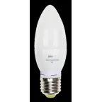Лампа светодиодная LED 5вт E27 400Лм теплый матовая свеча 230V/50Hz ECO