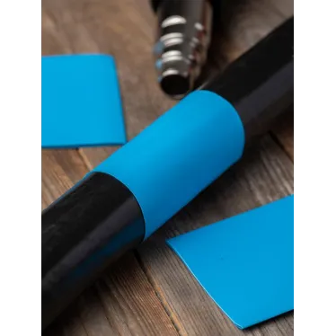 Трубка термоусаживаемая ТУТ нг 40/20 синяя рулон PROxima