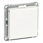 Розетка Wessen59 скрытая с заземлением с крышкой IP44 бежевая в рамку