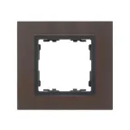 Рамка на 1 пост, S82N, свинец - графит (металл им.)