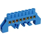 Шина PE земля комбинированный DIN-изолятор типа Стойка ШНИ-8х12-16-КС-Ж