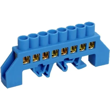 Шина PE земля комбинированный DIN-изолятор типа Стойка ШНИ-8х12-16-КС-Ж