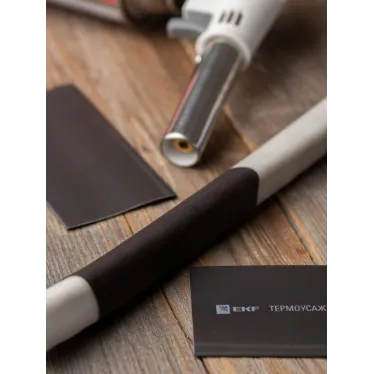 Трубка термоусаживаемая ТУТ нг 30/15 черная рулон PROxima