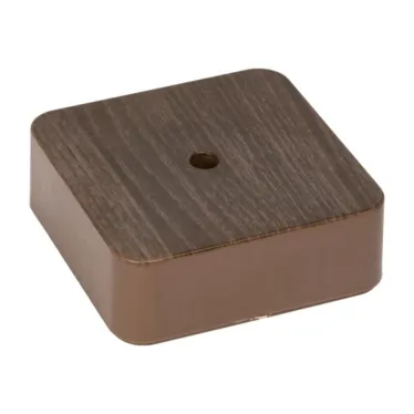 Коробка разветвительная KMP-030-030 (78х78х26) тёмное дерево PROxima