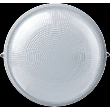 Светильник НПП-100w термостойкий круглый без решетки IP54 белый