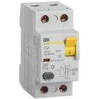 Выключатель дифференциального тока (УЗО) ВД1-63S 2Р 40А 300мА(Электромеханическое)