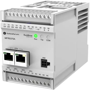 РЕЛЕ MFR530 MODBUS-RTU + MODBUS-TCP 5-25A ТТ ?10.5ММ 80-270В AC/DC