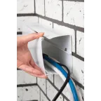 Заглушка (100х60) (2 шт) Plast Белый