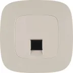Розетка Valena ALLURE информационная одиночная RJ45 категория 5е UTP лицевая панель слоновая кость