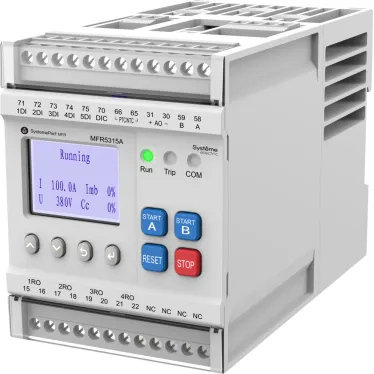 РЕЛЕ MFR530 MODBUS-RTU + ВСТРОЕННЫЙ ДИСПЛЕЙ 25-100A ТТ ?18ММ 80-270В AC/DC