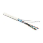 Витая пара F/UTP кат 5e 4 пары AWG26 patch IN LSZH нг(А)-HF белый 100м