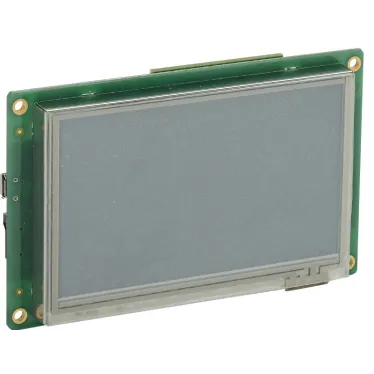 Панель оператора общепром. 4,3' резистивный экран. Корпус: без корпуса, 1xRS485/232, 2xUSB, 1xMicroSD, 24В DC