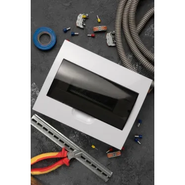 Щит распределительный встраиваемый ЩРв-П-12 IP40 пластиковый