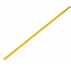 Термоусаживаемая трубка 1,0 0,5 мм, желтая, упаковка 50 шт. по 1 м, REXANT