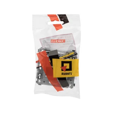 Avanti Телефонная розетка RJ-12 в стену Закаленная сталь