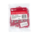 Наконечник штыревой плоский изолированный НШПИ 0.25-1.5 (уп.50шт) PROxima