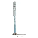 Держатель фасадный с крючком, L-100мм, NI PROxima