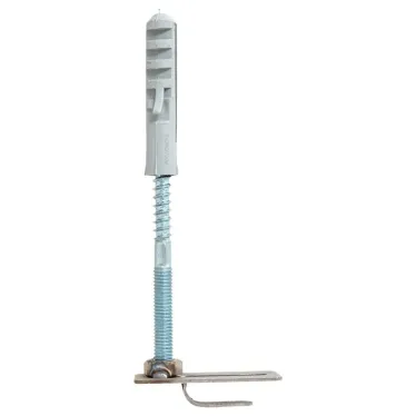 Держатель фасадный с крючком, L-100мм, NI PROxima