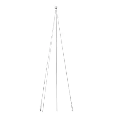 Мачта молниеприемная L-4м, D-40мм с оттяжками St PROxima