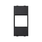 Адаптер для 1 механизма 45х45мм CIMA-модуль 108х52мм графит