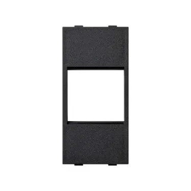 Адаптер для 1 механизма 45х45мм CIMA-модуль 108х52мм графит