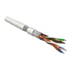 Витая пара U/FTP кат 6 4 пары AWG26 patch IN LSZH нг(А)-HF белый 100м