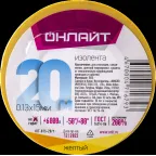 Изолента ОНЛАЙТ 71 679 OIT-B15-20/Y желтая
