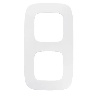 Valena ALLURE Рамка 2 поста белая универсальная