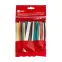 Набор ТУТ нг: 6 цветов по 5шт. Разного диаметра (3/1,5 ,4/2, 5/2,5 , 6/3, 8/4) 100мм. PROxima