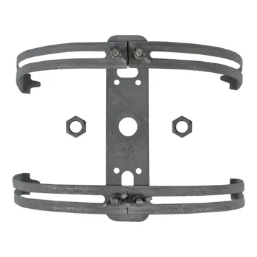 Держатель молниеприемника 1-2 метра на круглый конек двойной PROxima