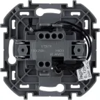 Выключатель одноклавишный с подсветкой/индикацией - Legrand Inspiria - 10А 250В безвинтовые зажимы - белый