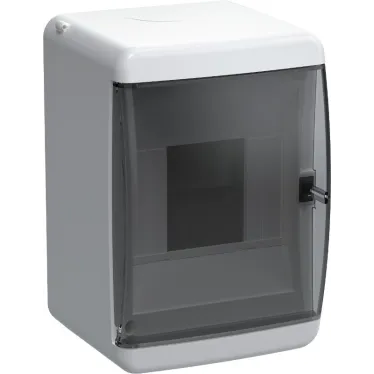 Корпус пластиковый навесной на 4 модуля КМПн-4 IP41 TEKFOR Mini белый