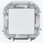 Переключатель IP44 INSPIRIA 10 AX 250 В~ белый