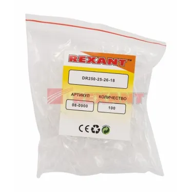 Изолятор для плоской клеммы (L - 26 мм), REXANT