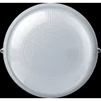 Светильник НПП-100w термостойкий круглый без решетки IP54 белый