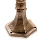 Светильник НТУ-60w столб-1.2м Е27 IP44 черное золото