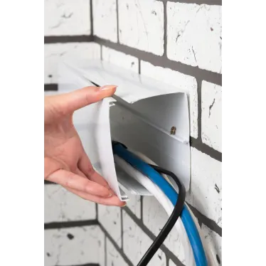 Заглушка (100х60) (2 шт) Plast Белый