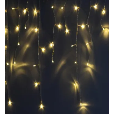 ENIB-01B Гирлянда LED Бахрома 1,8х0,5 м теплый свет 8 режимов 220V, IP20 (100/800)