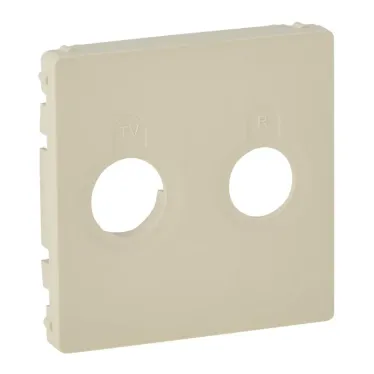 Valena LIFE Лицевая панель розетки TV-R Слоновая кость