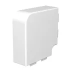 Крышка плоского угла кабельного канала WDK 60x150 мм (ПВХ,белый)
