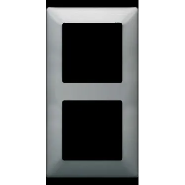 Valena LIFE Рамка 2 поста сталь универсальная