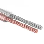                  Кабель акустический 2х0.50 кв.мм, прозрачный SILICON, 100 м, REXANT
               