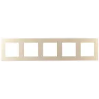 Рамка 5 постов, шампань